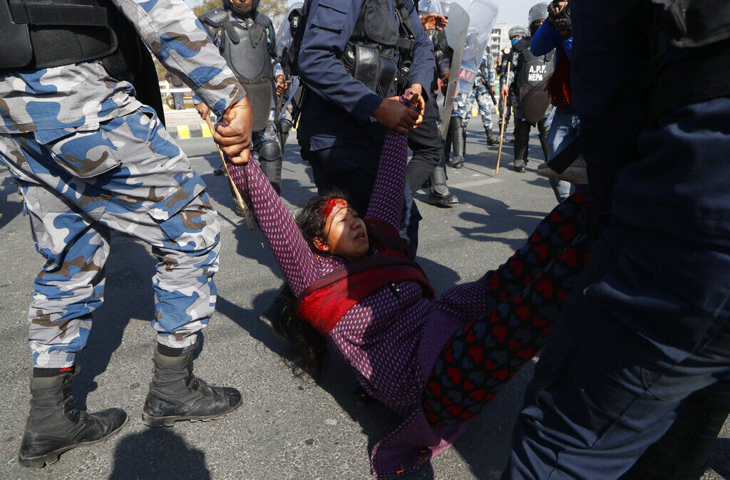 APTOPIX Nepal Politics